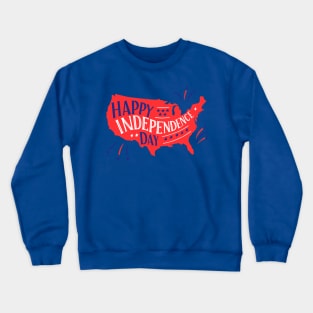 USA Happy independence Day Crewneck Sweatshirt